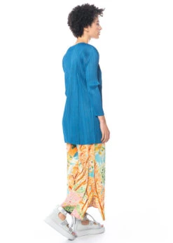 PLEATS PLEASE ISSEY MIYAKE, Hose PROMENADE Orange -Kleider Geschaft pp36jf705 gr. 3 0 32kg m. pp26jt481 5