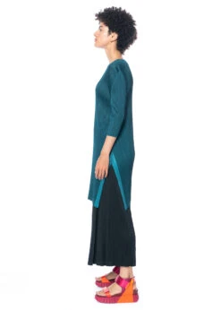 PLEATS PLEASE ISSEY MIYAKE, Tunikakleid WALK -Kleider Geschaft pp36jt461 03 6