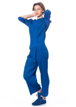 PLEATS PLEASE ISSEY MIYAKE, Shirt Mit Halblangem Arm AUGUST