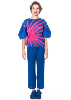 PLEATS PLEASE ISSEY MIYAKE, Shirt Mit Mittellangen Ärmeln ICE DESERT -Kleider Geschaft pp38jk682 2