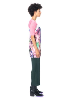 PLEATS PLEASE ISSEY MIYAKE, Leichte Hose Mit Plisseefalten JULY -Kleider Geschaft pp38jo114 col 69 dark green 03 13