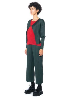 PLEATS PLEASE ISSEY MIYAKE, Leichte Hose Mit Plisseefalten JULY