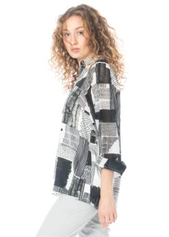 HIGH, Bluse Mit Weiten Raglanärmeln REQUITE -Kleider Geschaft requite