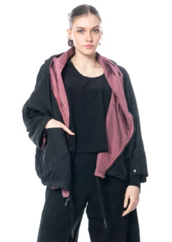 KIMONORAIN, Wasserabweisende Wendejacke In Camelia -Kleider Geschaft s461 camelia gr. s gewendet 2