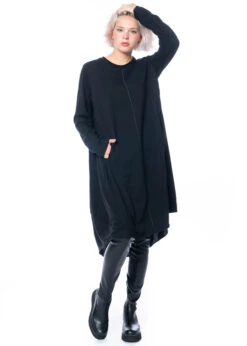 Studiob3, Kleid Mit Schwarzem Druck Auf Der Rückseite Savara -Kleider Geschaft savara 40 42 black 12