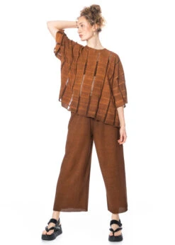 Serien° Umerica, Gestrickte Und Kurz Geschnittene Baumwollhose