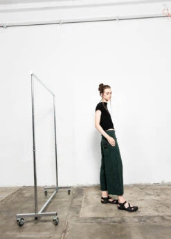 Serien° Umerica, Strukturierte Hose Mit Weitem Bein