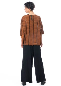 Serien° Umerica, Weite Hose Aus Seide Mit Elastischem Bund -Kleider Geschaft sn305 black 2 7