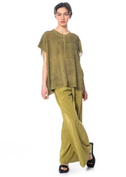 Serien° Umerica, Weite Hose Aus Seide Mit Elastischem Bund -Kleider Geschaft sn305 size 42 mit sn1441 12