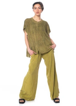 Serien° Umerica, Weite Hose Aus Seide Mit Elastischem Bund -Kleider Geschaft sn305 size 42 mit sn1441 2