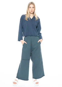 Serien° Umerica, Weite Hose Aus Denim -Kleider Geschaft sn834 neu 1