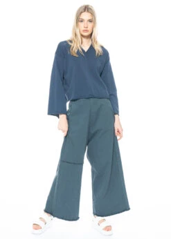 Serien° Umerica, Weite Hose Aus Denim -Kleider Geschaft sn834 neu 2