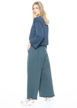 Serien° Umerica, Weite Hose Aus Denim -Kleider Geschaft sn834 neu 3