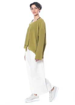 Serien° Umerica, Strukturierte Hose Mit Weitem Bein -Kleider Geschaft sn882 natural size36 4