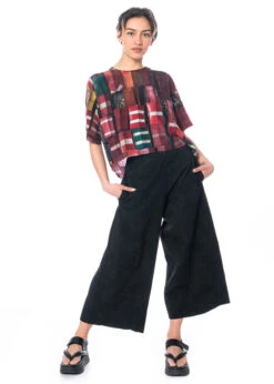 Serien° Umerica, Strukturierte Hose Mit Weitem Bein -Kleider Geschaft sn882 size 42 mit ser915 13