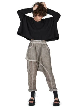 Studiob3, Doppellagige Voile-Hose Utso 15 Studiob3, Doppellagige Voile-Hose Utso -Kleider Geschaft studiob3 pantsutso 4