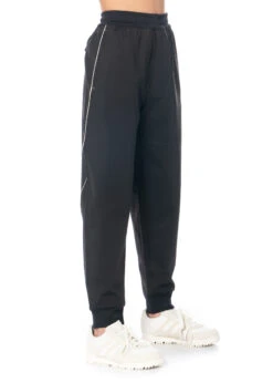 Adidas Y-3, Sportliche Hose Aus Baumwollgemisch H63064 -Kleider Geschaft superstarpants h63064 black 8