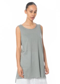 PAL OFFNER, Weich Fließendes Tanktop Aus 100% Bio-Baumwolle