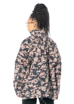 JNBY, Funktionsjacke Mit Floralem Print -Kleider Geschaft trench 5m1902070