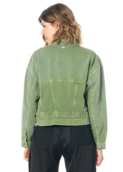 HIGH, Moderne, Kurze Jacke Upside Aus Baumwolle -Kleider Geschaft upside 6 1