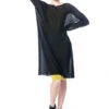Knit Knit, Leicht Transparentes Sommerkleid 2 Knit Knit, Leicht Transparentes Sommerkleid -Kleider Geschaft vel38 m nero 2