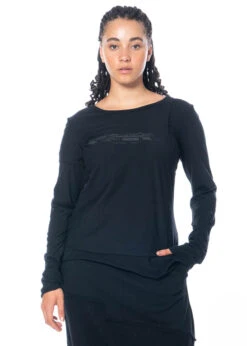 Studiob3, Zweilagiges Top Verda -Kleider Geschaft verda 40 42 2