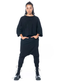 Studiob3, Hose Mit Gerippten Details Zoey 24 Studiob3, Hose Mit Gerippten Details Zoey -Kleider Geschaft zoey black 3