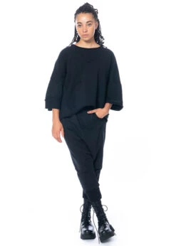 Studiob3, Hose Mit Gerippten Details Zoey 28 Studiob3, Hose Mit Gerippten Details Zoey -Kleider Geschaft zoey black 5