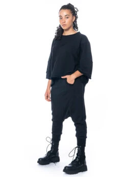 Studiob3, Hose Mit Gerippten Details Zoey 25 Studiob3, Hose Mit Gerippten Details Zoey -Kleider Geschaft zoey black 9 1