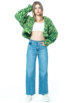 HOPE MACAULAY, Kurze Grobstrickjacke Zola